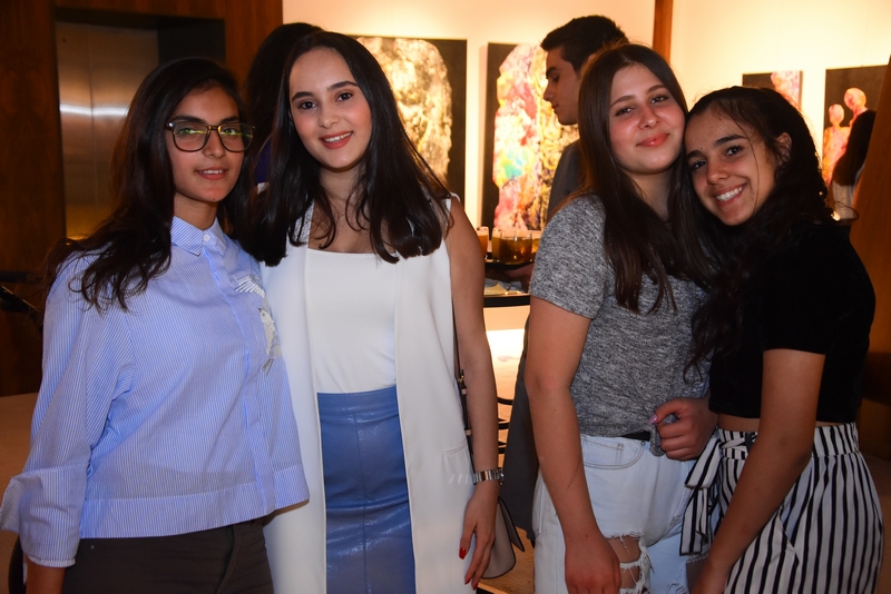 Conflicted Faces Exhibition by Fadwa Hamdan